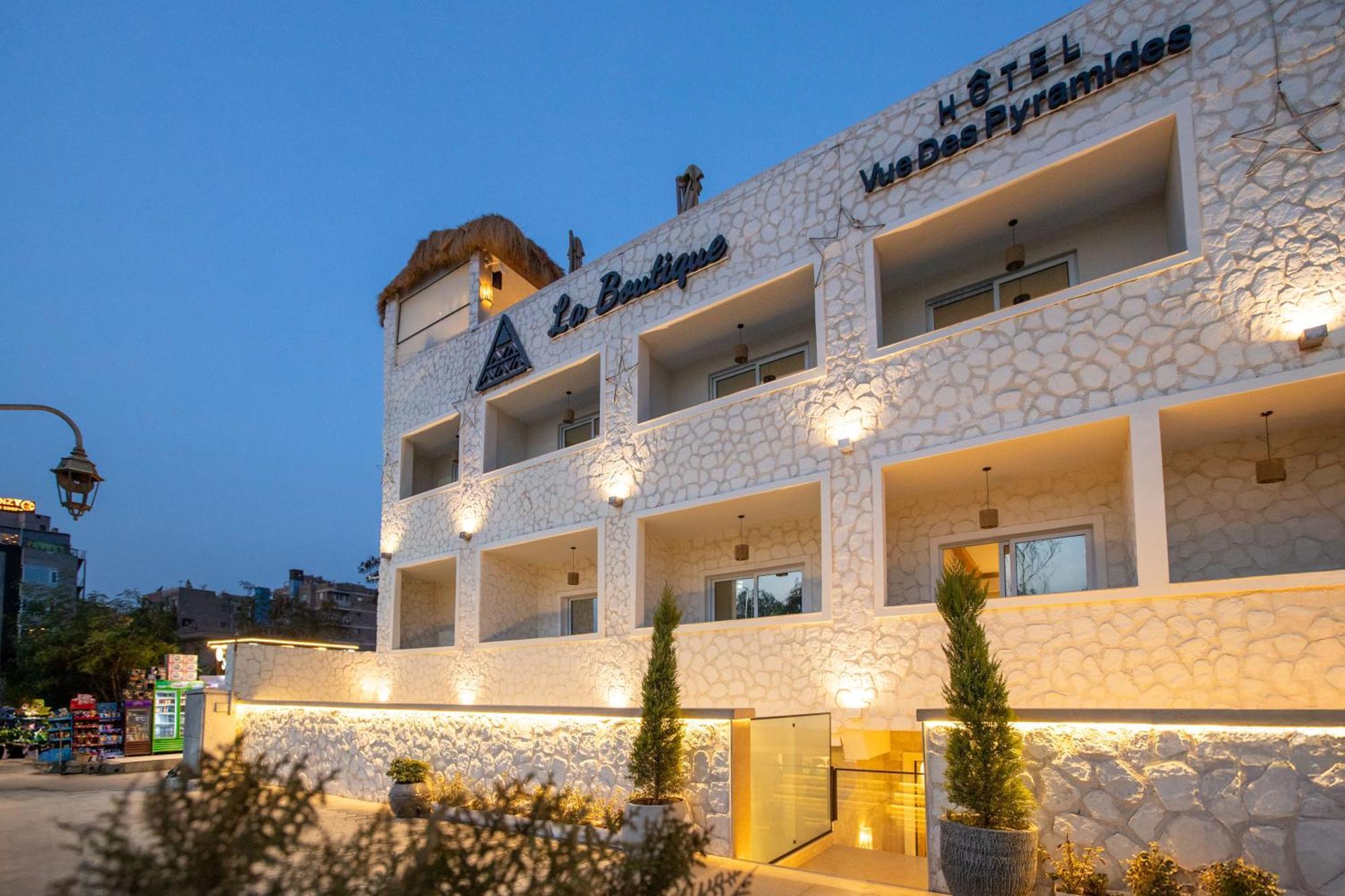 La Boutique Hotel - Vue Des Pyramides Kafret el-Gabal Exterior foto